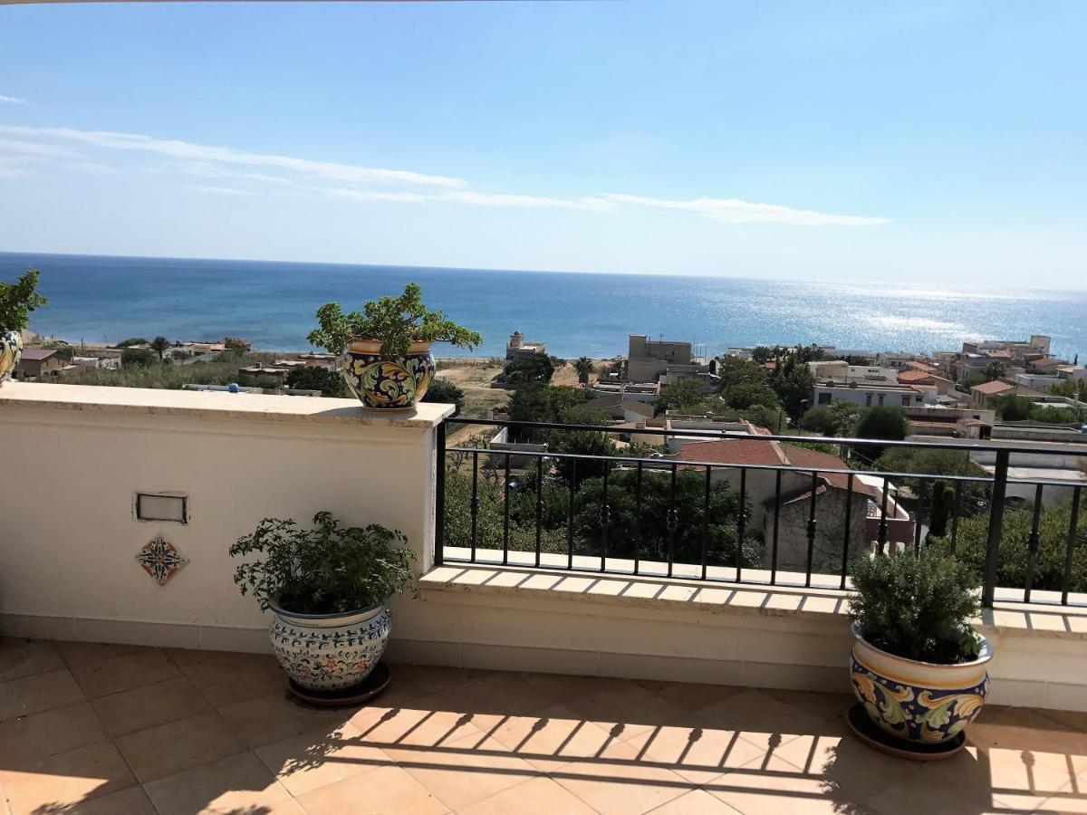 Villa Ceni - Appartamenti Con Camere, Cucina, Wc E Terrazza Sul Mare In Villa Con Piscina, Giardino E Parcheggio Marinella di Selinunte Exteriör bild